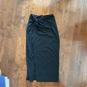 *Brand New with Tags* Dynamite midi rushed slit skirt